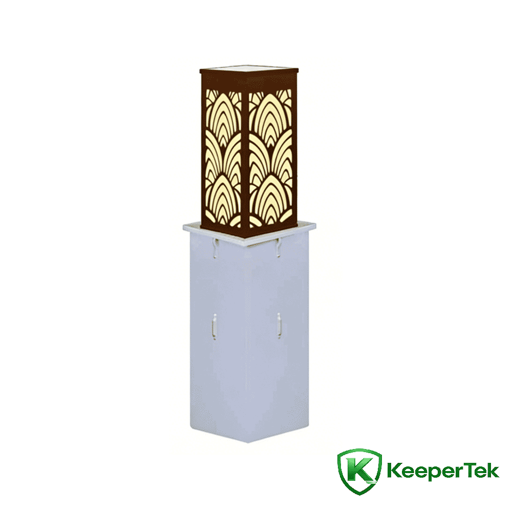 Kọlụm na-ebuli ọgụgụ isi dị elu KT-DX14 na mpaghara ebe nkiri villa